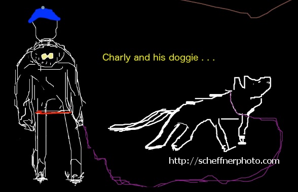 CH and doggie - digital